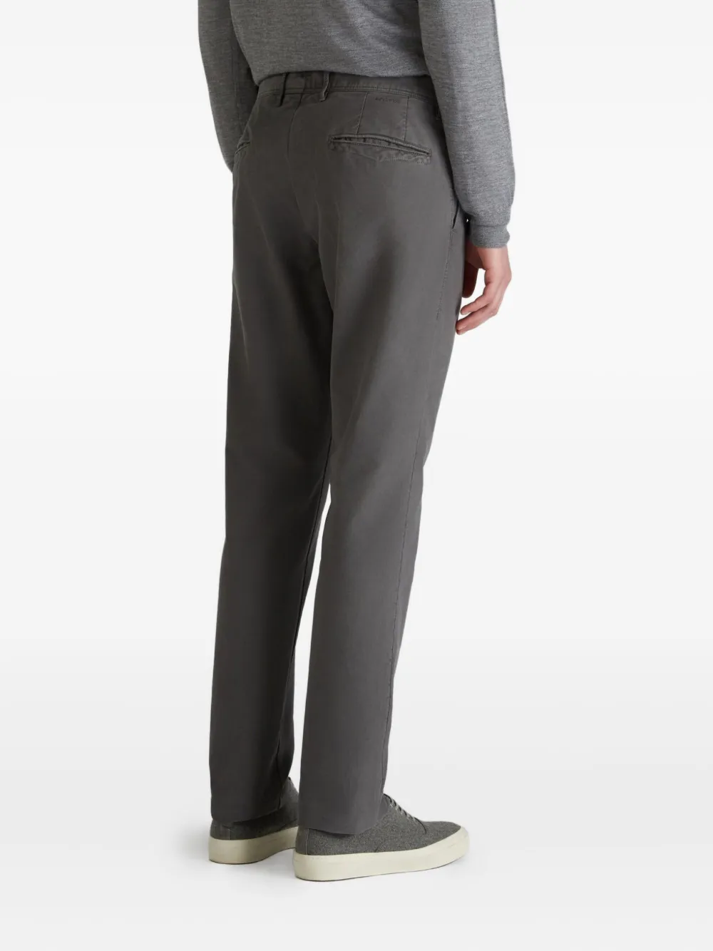 Incotex Tricochino straight broek Grijs