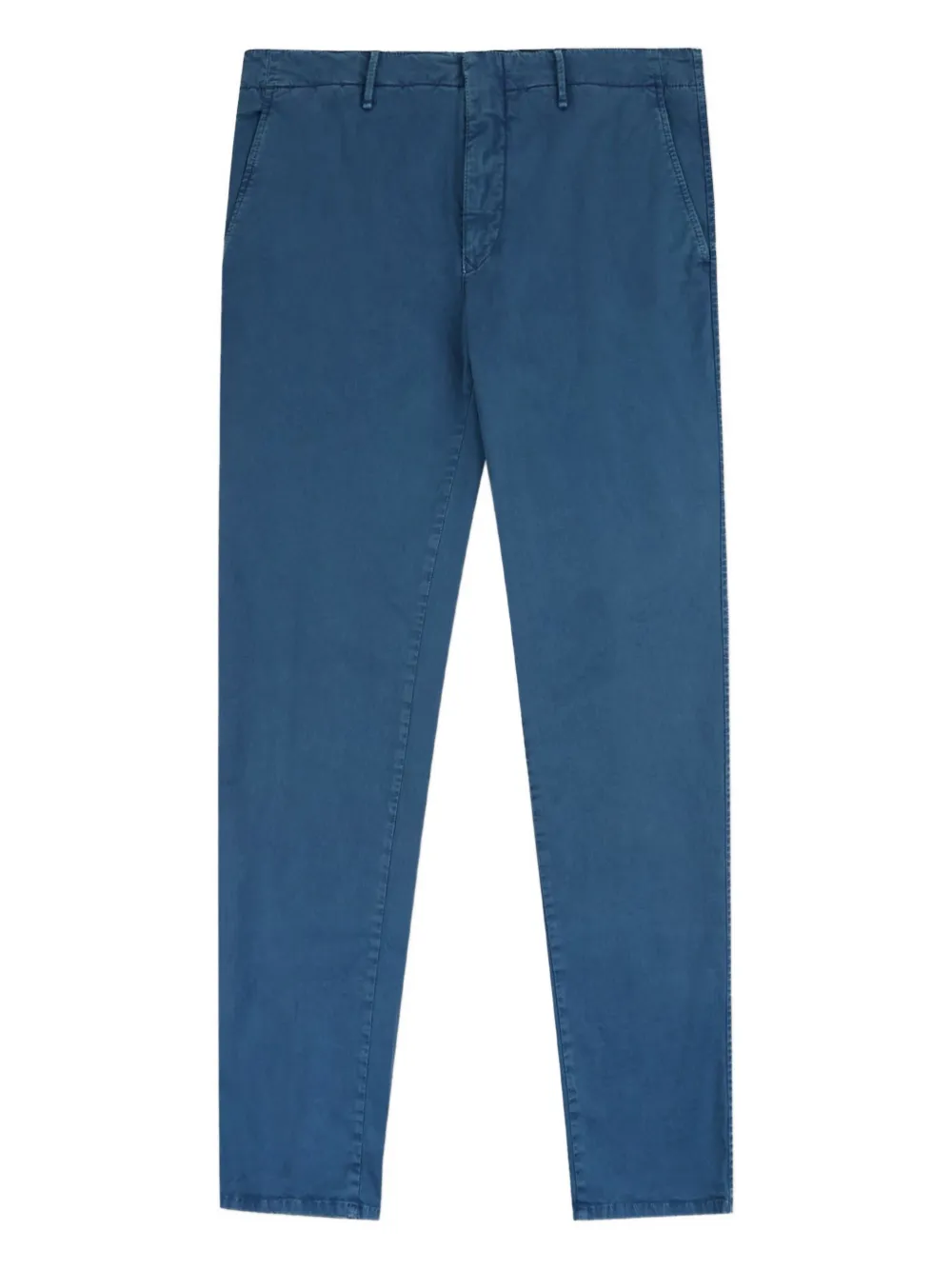 Incotex Belt-loop Chinos In Blue