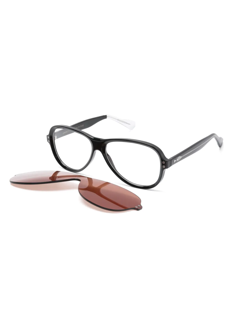 Snob lunettes de vue Goccia à monture pilote | Homme | Image 2