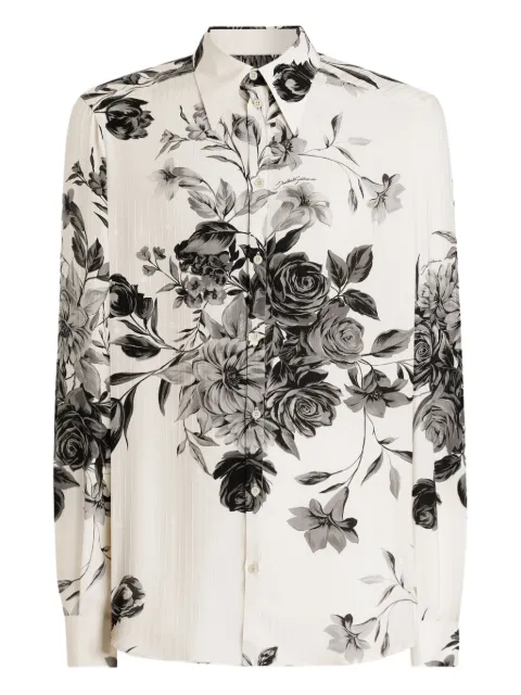 Dolce & Gabbana Camisa com estampa floral