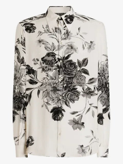 Dolce & Gabbana floral-print shirt