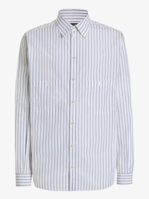 Dolce & Gabbana Martini striped-pattern pocket shirt