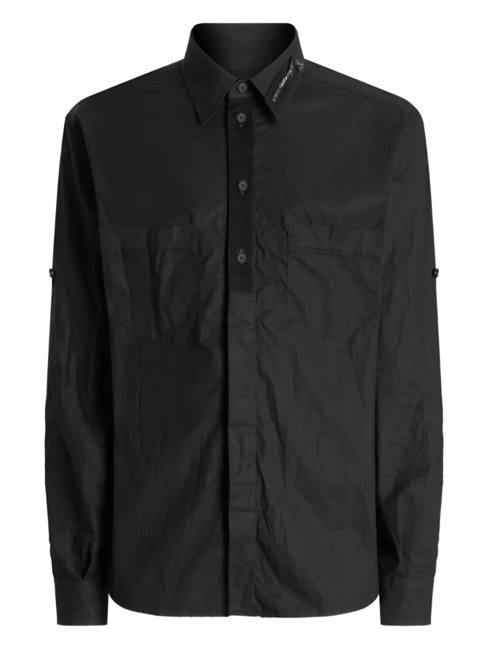 Dolce & Gabbana buttoned pocket shirt – Black