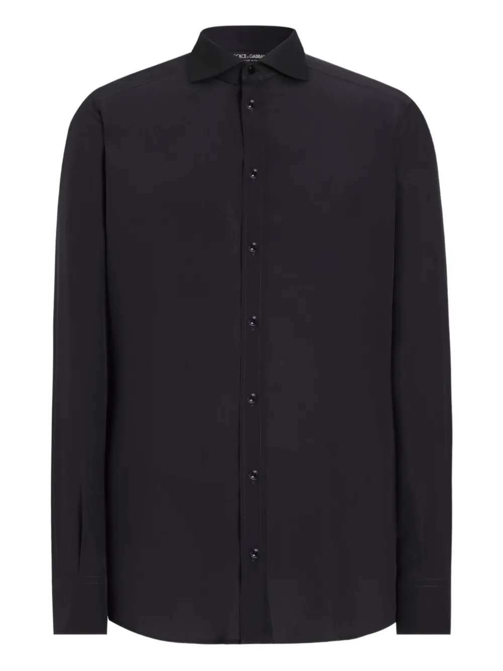 Dolce & Gabbana Martini point-collar shirt - Blu
