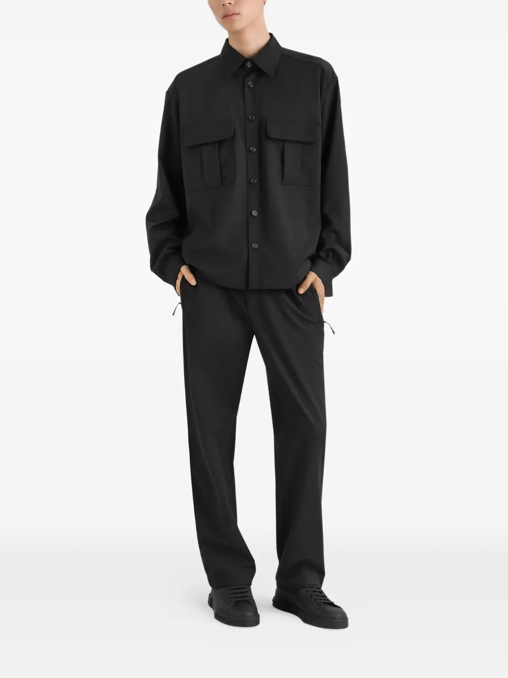 Dolce & Gabbana Overhemd met lange mouwen - Zwart