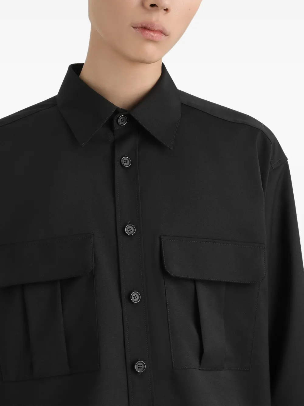 Dolce & Gabbana Overhemd met lange mouwen Zwart