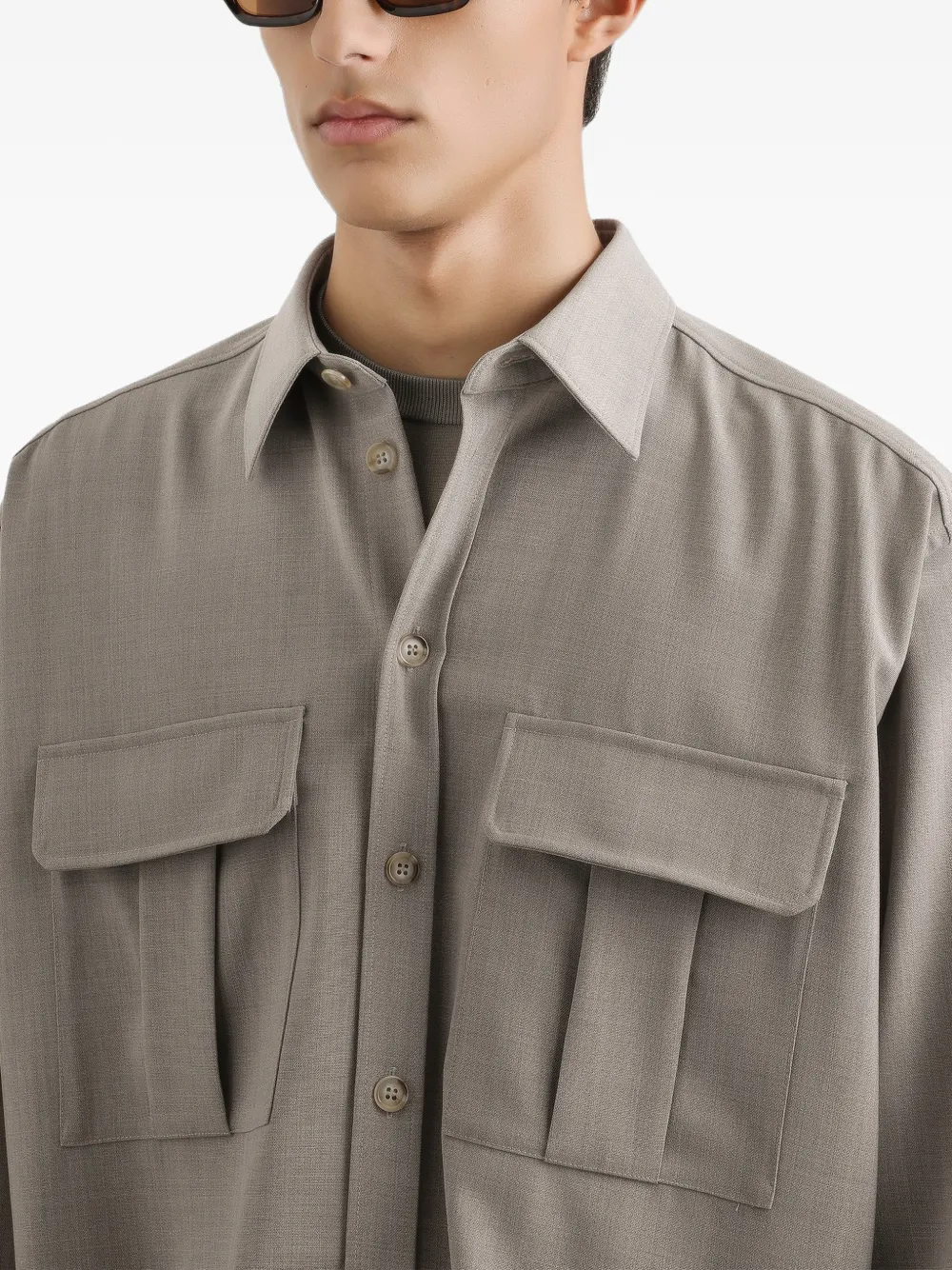 Dolce & Gabbana Poloshirt met knoopsluiting Zwart