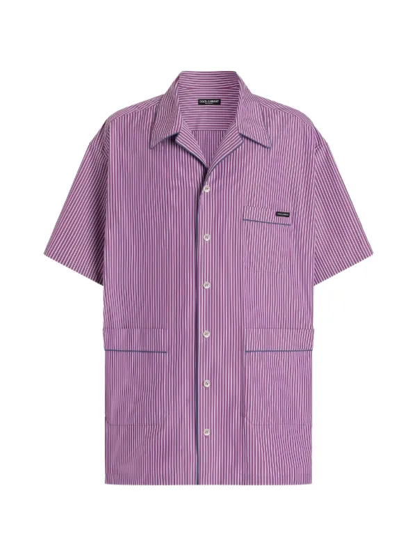 Striped Poplin Shirt