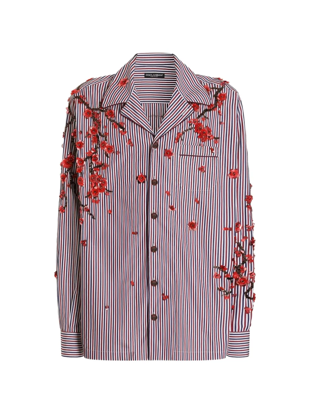 Dolce & Gabbana Camicia con ricamo - Bianco