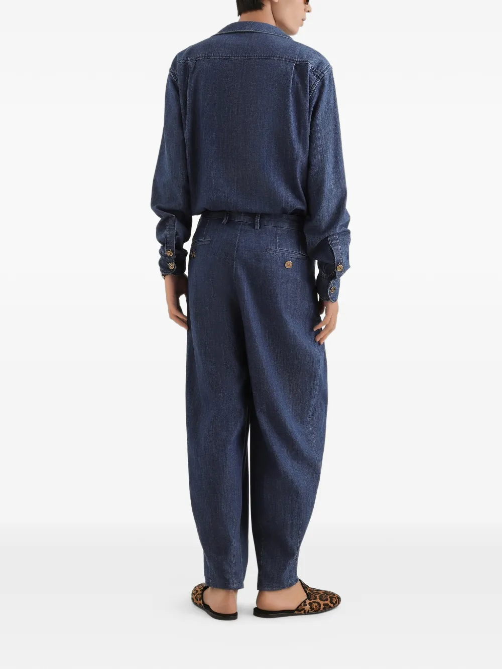 Dolce & Gabbana Overhemd met knoopsluiting Blauw
