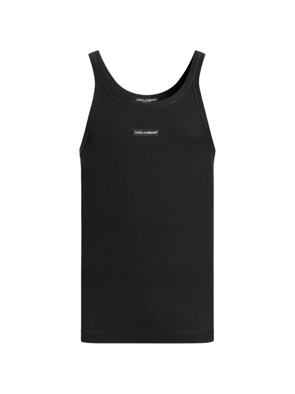 Dolce & Gabbana Canotta con stampa - Nero