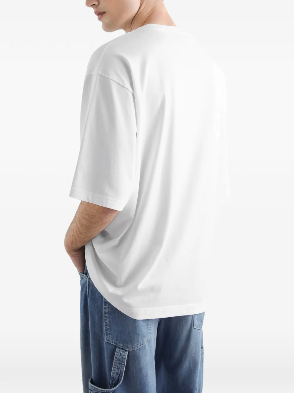 Dolce & Gabbana T-shirt met patch Wit