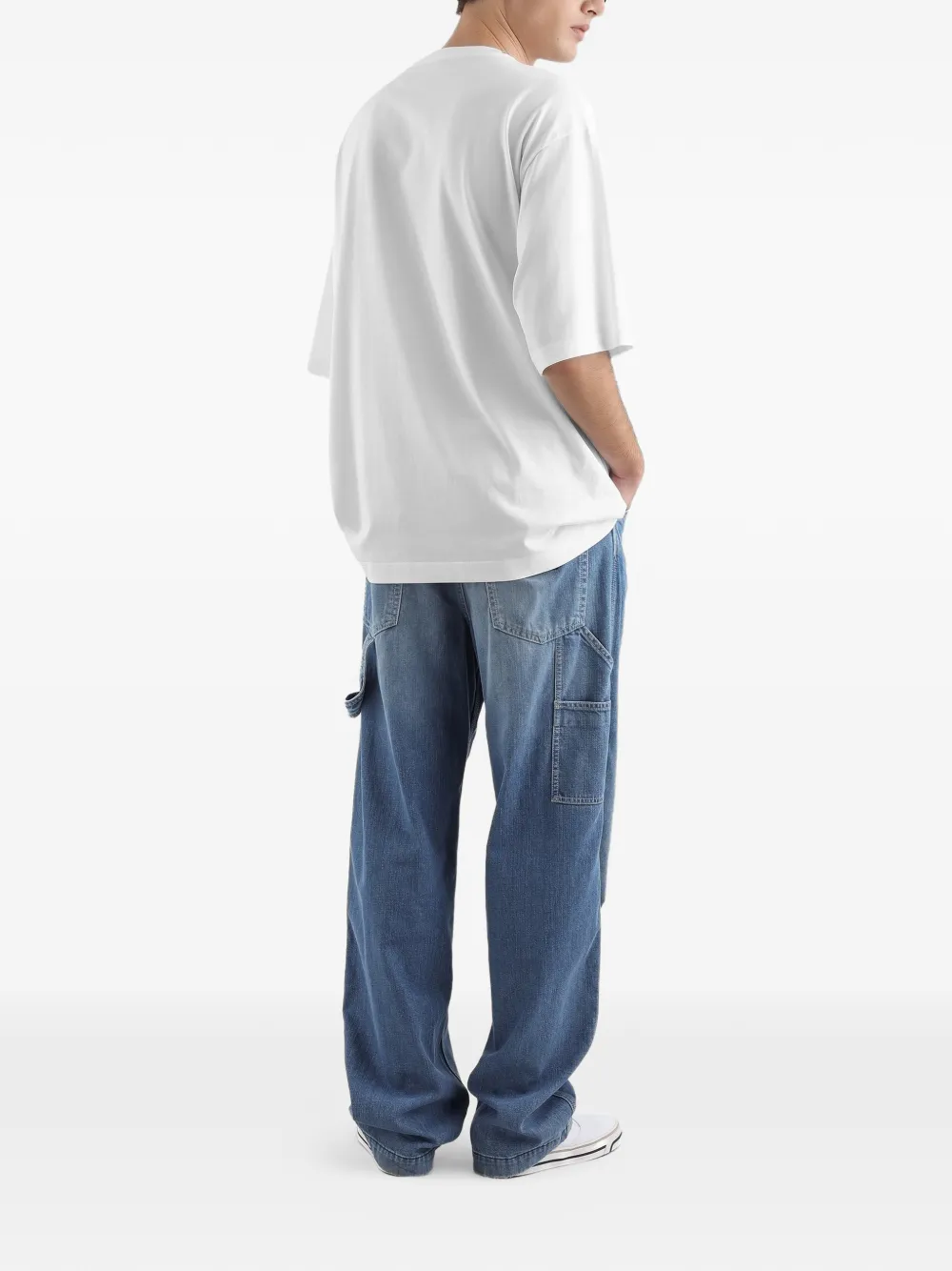 Dolce & Gabbana T-shirt met patch Wit