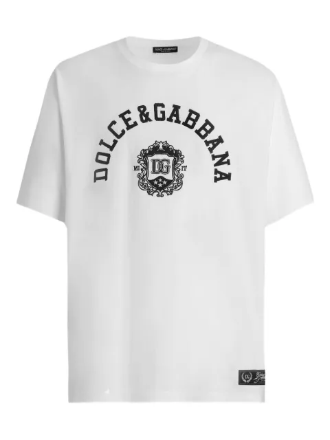 Dolce & Gabbana logo graphic cotton t-shirt