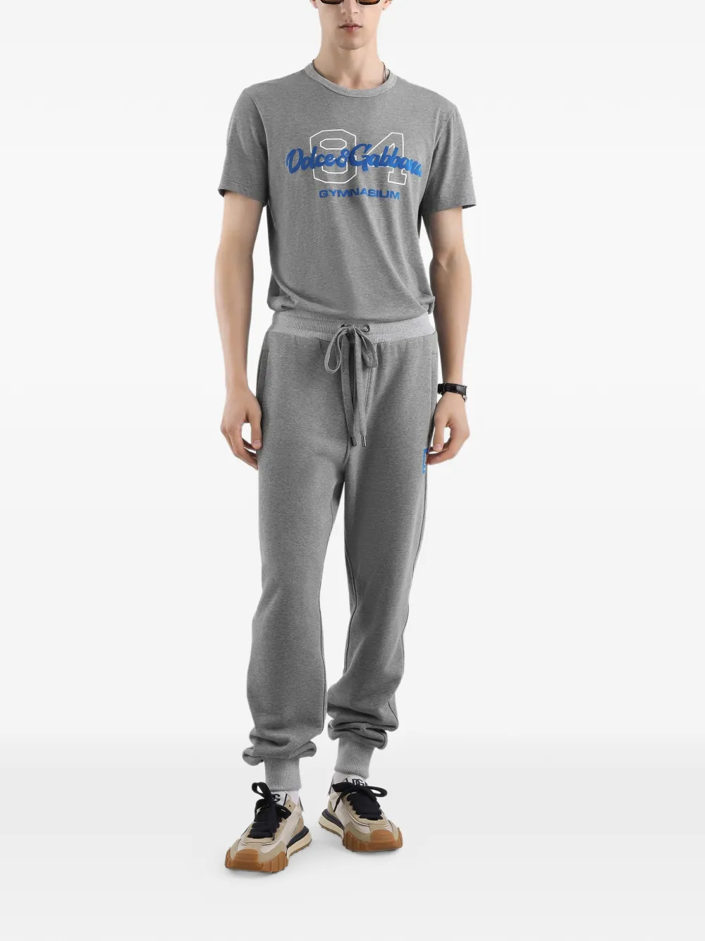 Dolce & Gabbana T-shirt met logo Grijs