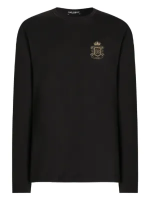 Balenciaga long-sleeve T-shirt | Black | FARFETCH CA