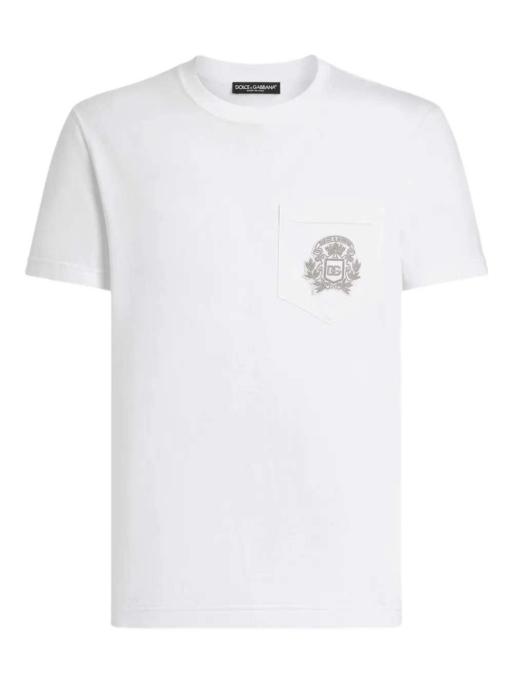 Dolce & Gabbana logo-patch T-shirt | White | Image 1