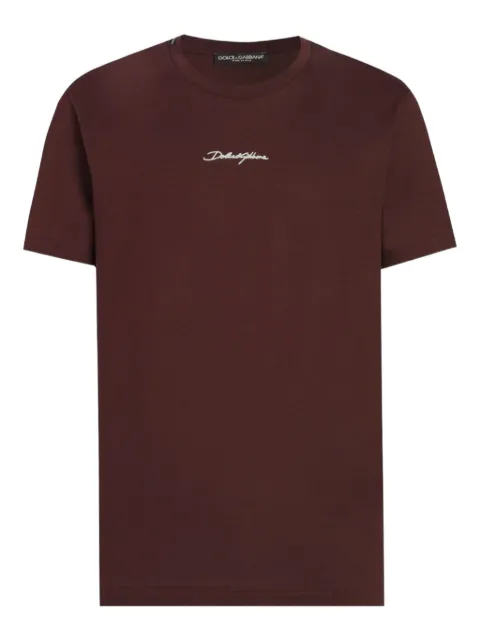 Dolce & Gabbana playera con bordado