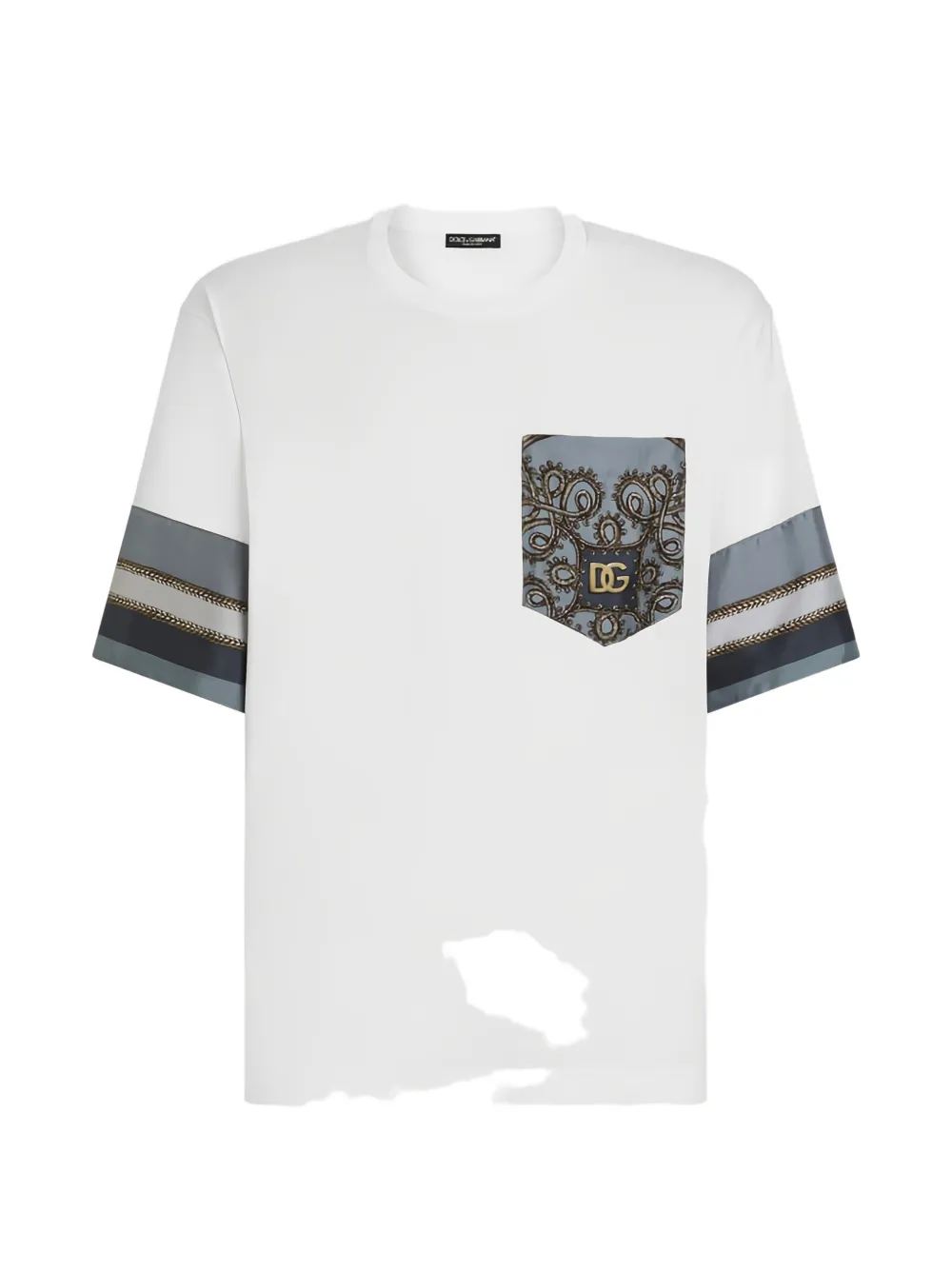 Dolce & Gabbana jersey T-shirt with embroidery