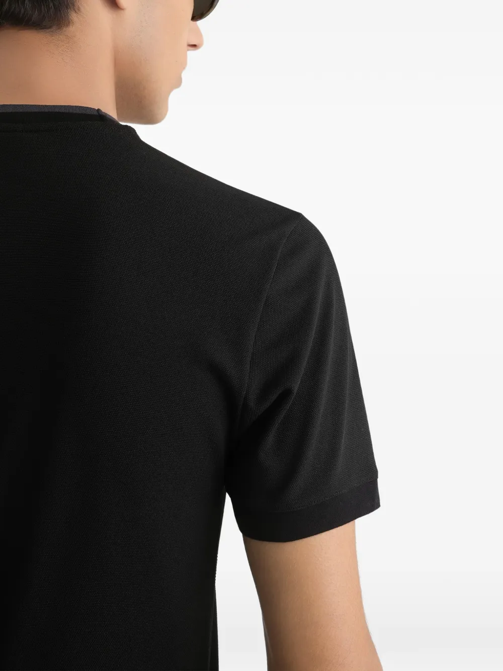 Dolce & Gabbana T-shirt met geborduurd logo Zwart