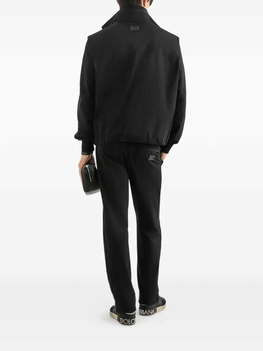Dolce & Gabbana T-shirt met geborduurd logo Zwart
