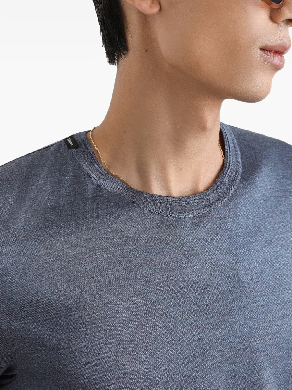 Dolce & Gabbana T-shirt met ronde hals Blauw