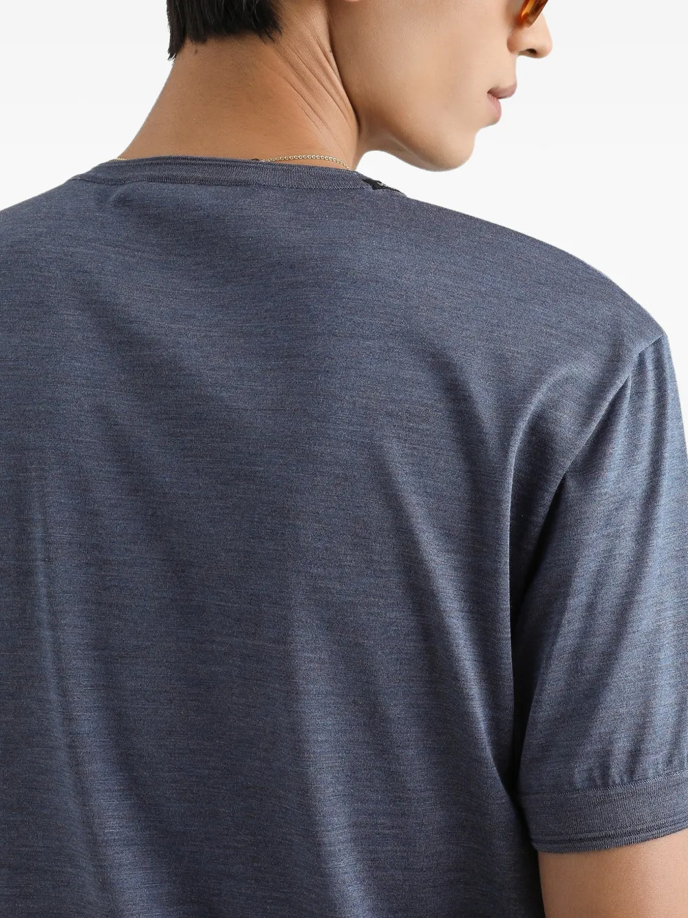 Dolce & Gabbana T-shirt met ronde hals Blauw