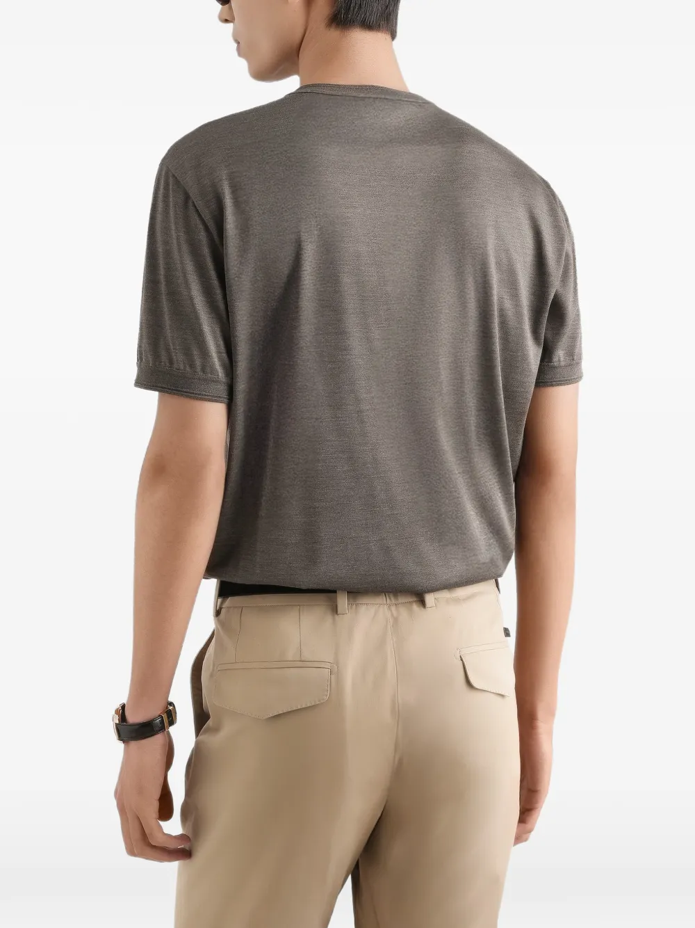 Dolce & Gabbana T-shirt met korte mouwen Grijs