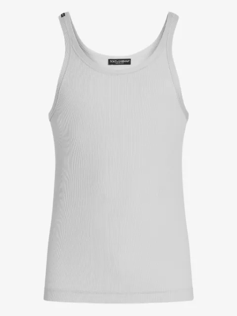Dolce & Gabbana camiseta tejida de canalé