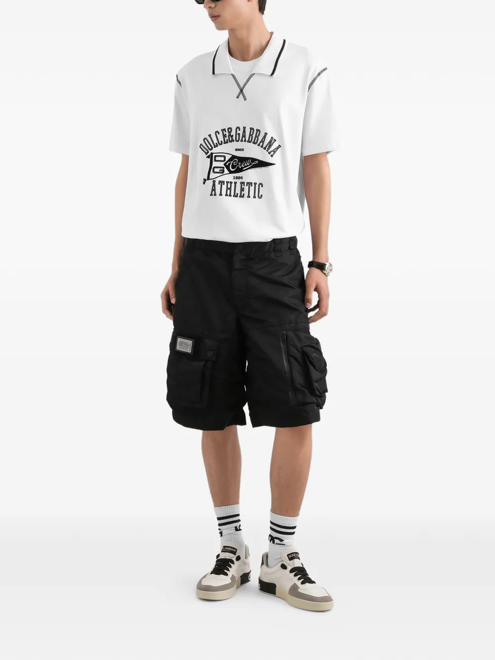 Dolce & Gabbana T-shirt met grafische print Wit