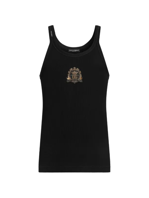 Dolce & Gabbana タンクトップ | ブラック | FARFETCH JP