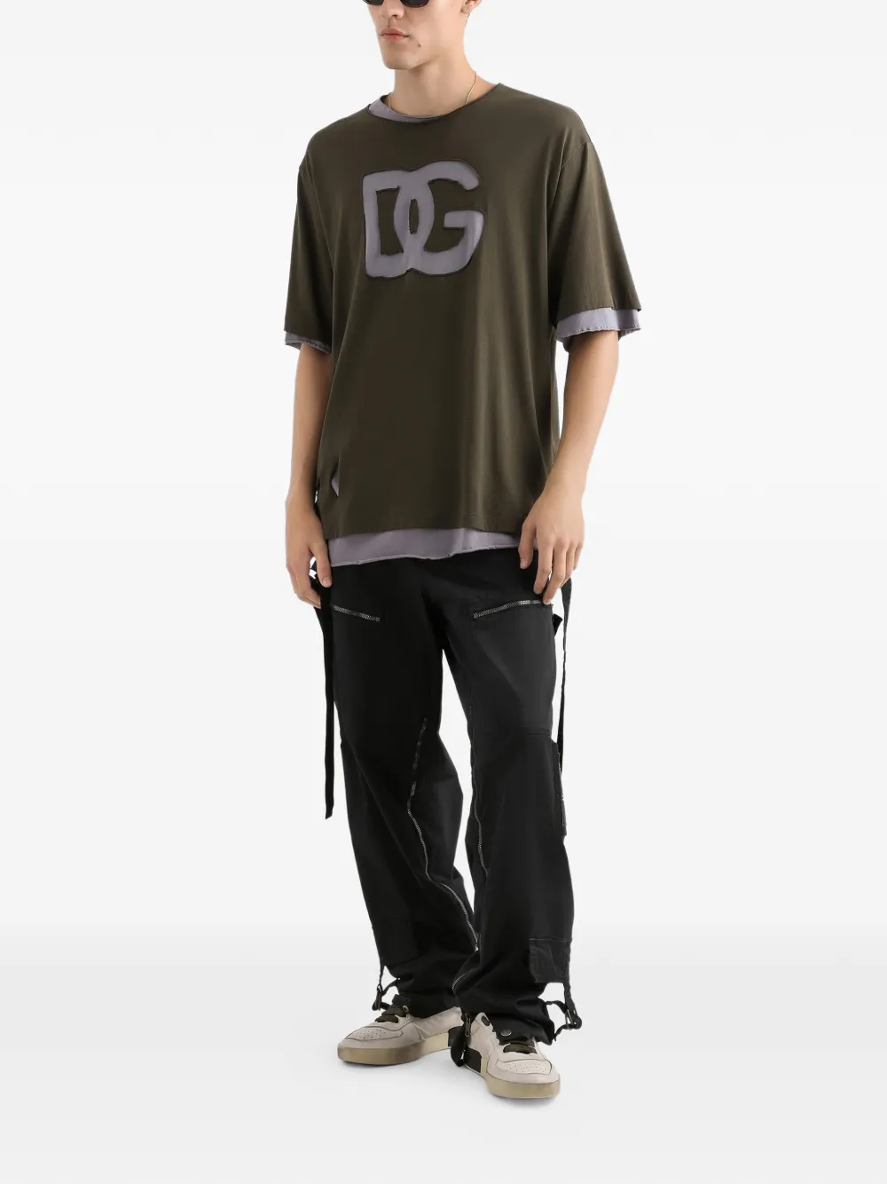 Dolce & Gabbana Katoenen T-shirt Groen