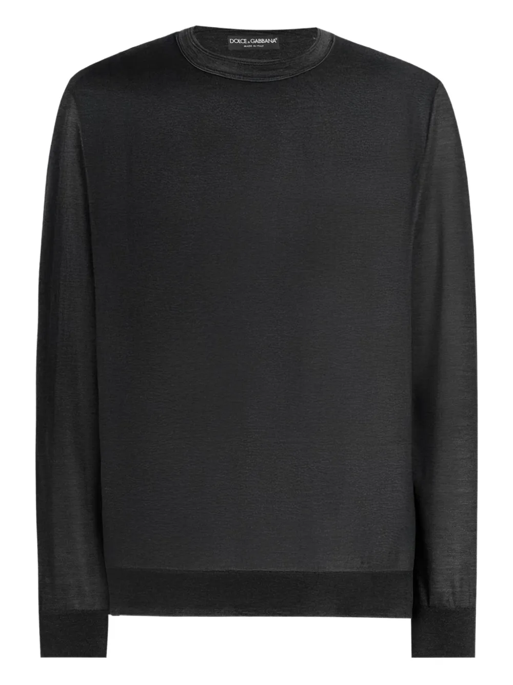 Dolce & Gabbana T-shirt a maniche lunghe - Grigio