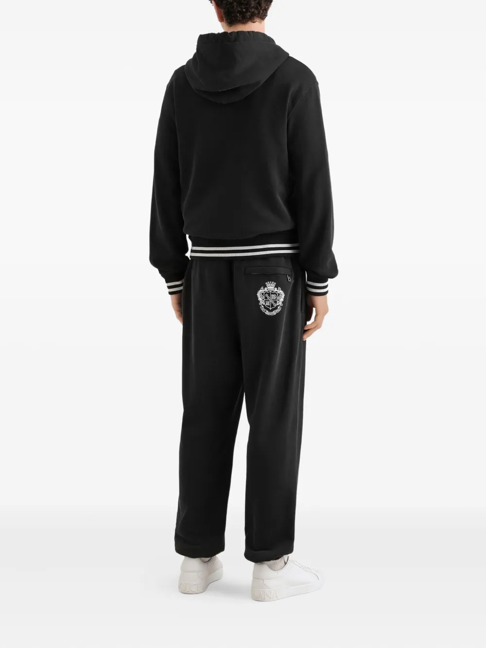 Dolce & Gabbana Hoodie met print Zwart