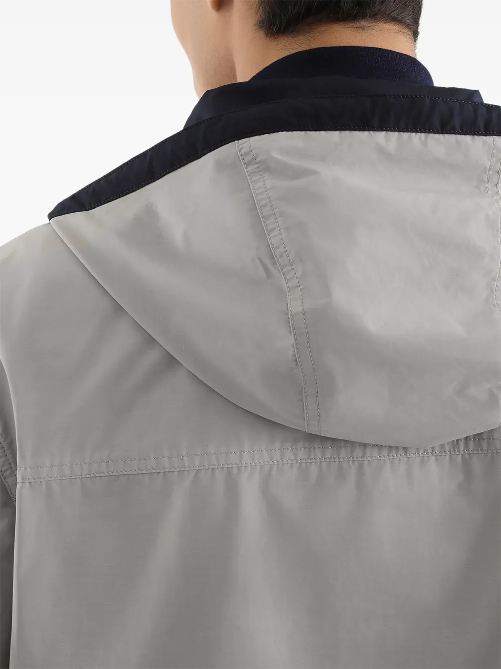 Dolce & Gabbana Jack met capuchon en rits Grijs