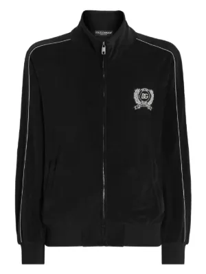 Prada Agasalho Com Placa De Logo | Preto | FARFETCH BR