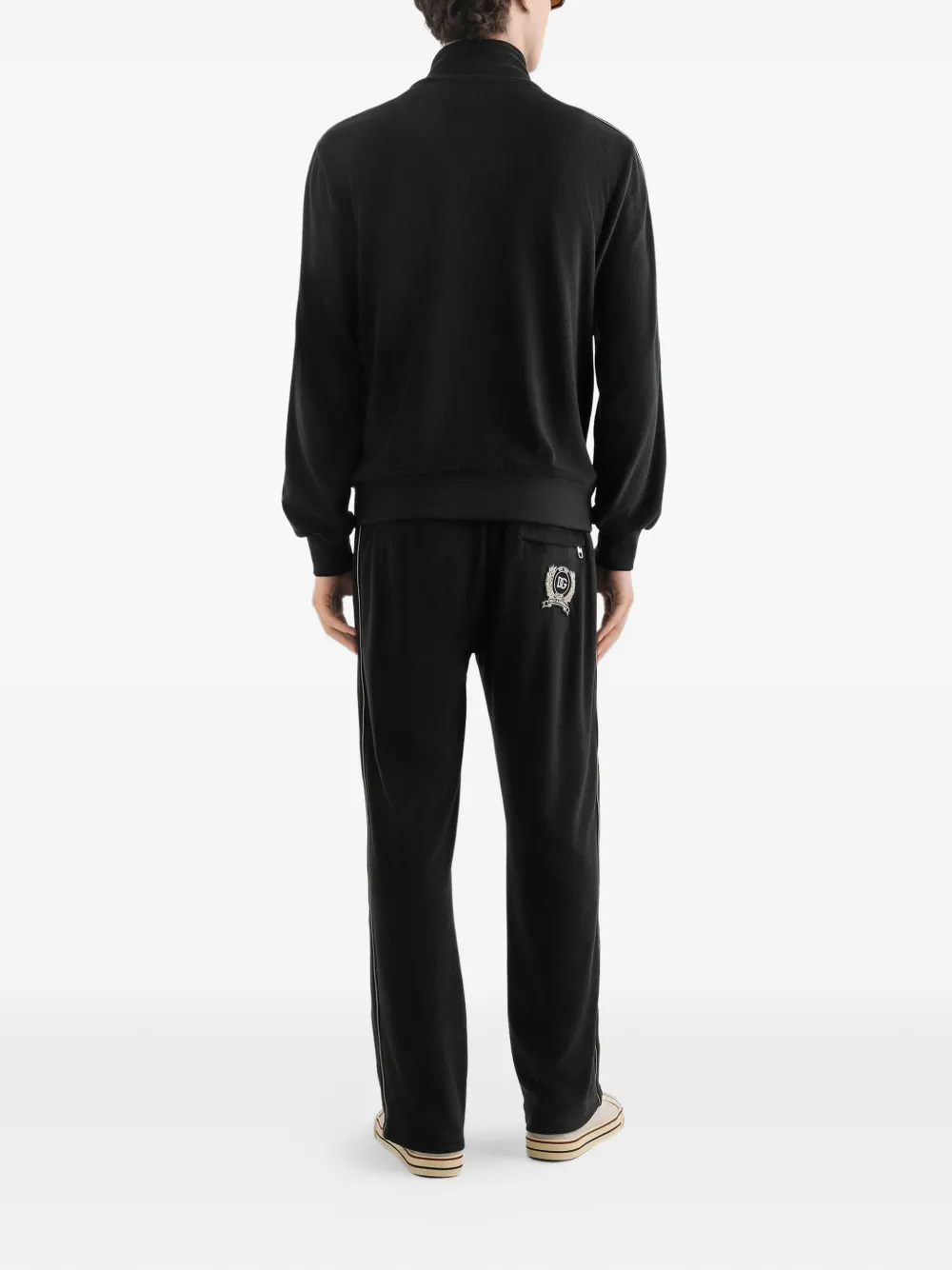 Dolce & Gabbana Sweater met rits Zwart