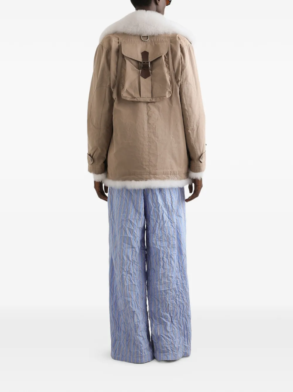 Dolce & Gabbana Gewaxt jack Beige