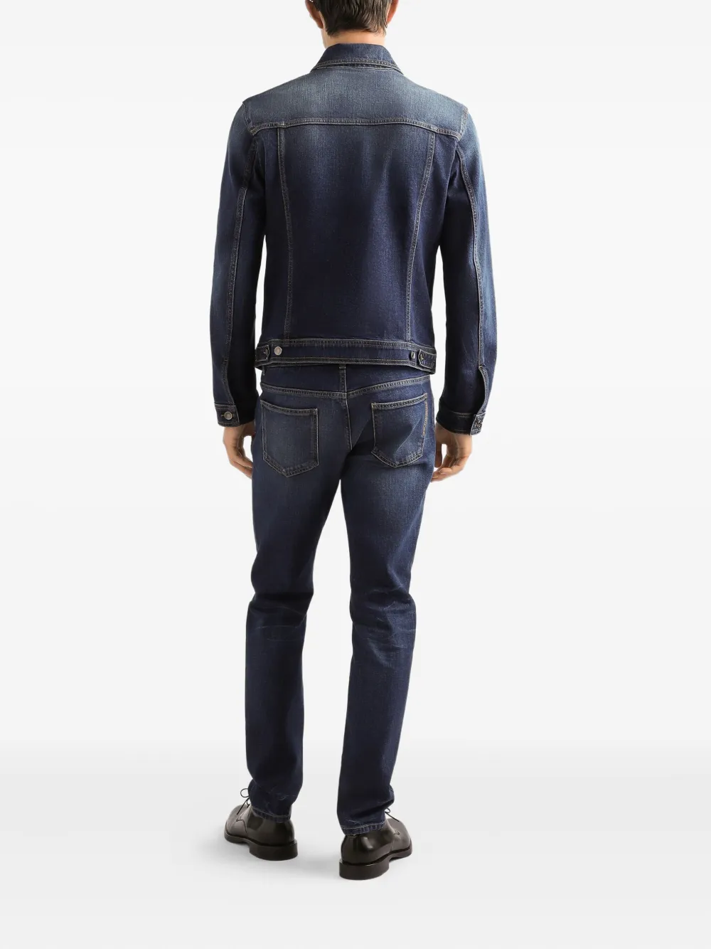 Dolce & Gabbana Jack met knoopsluiting Blauw