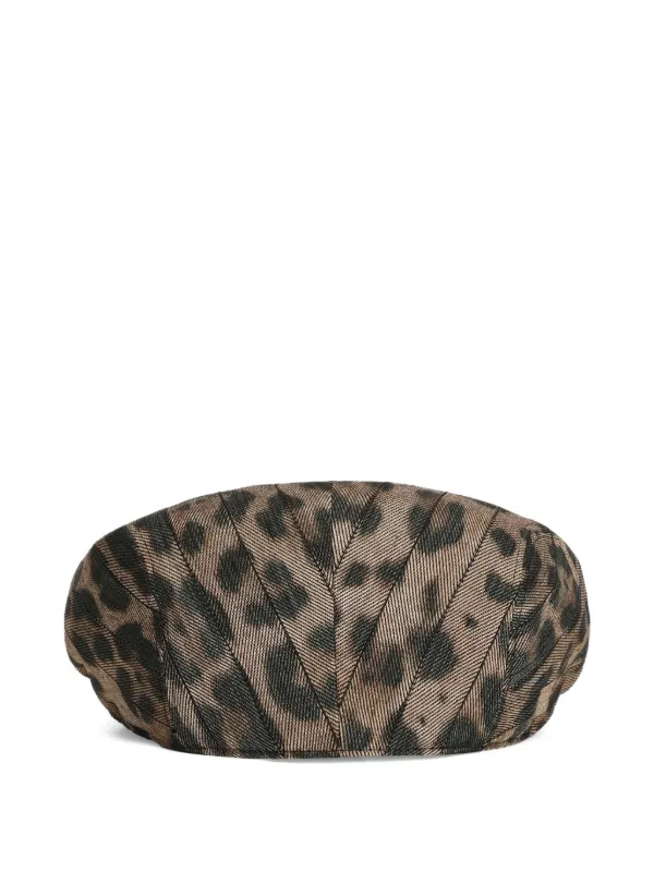 Dolce & Gabbana レオパード キャップ | ブラウン | FARFETCH JP