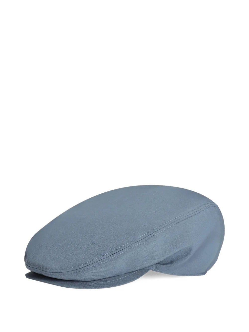 Dolce & Gabbana logo-embroidered peaked beret - Blu