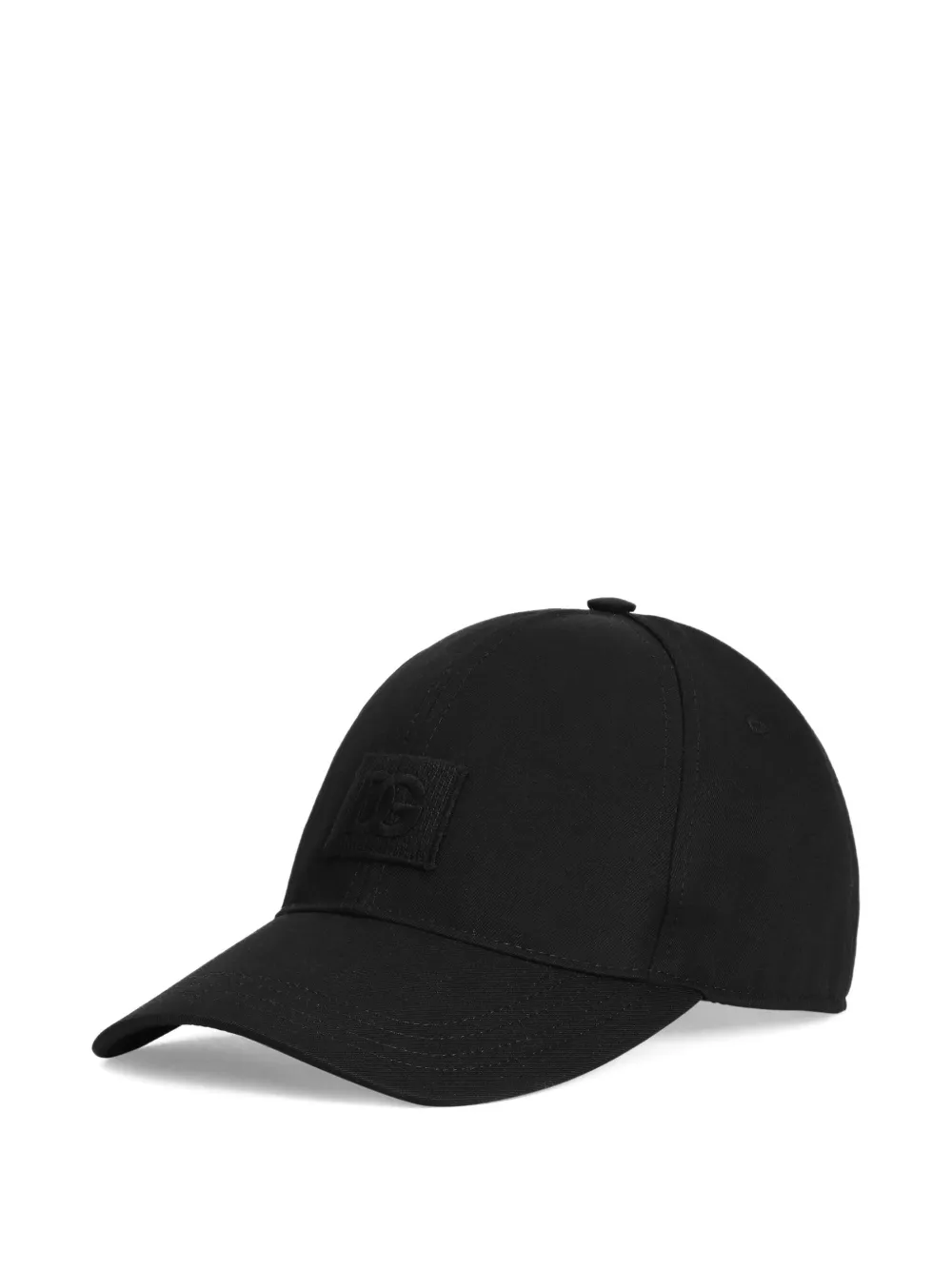 Dolce & Gabbana Cappello con applicazione logo - Nero