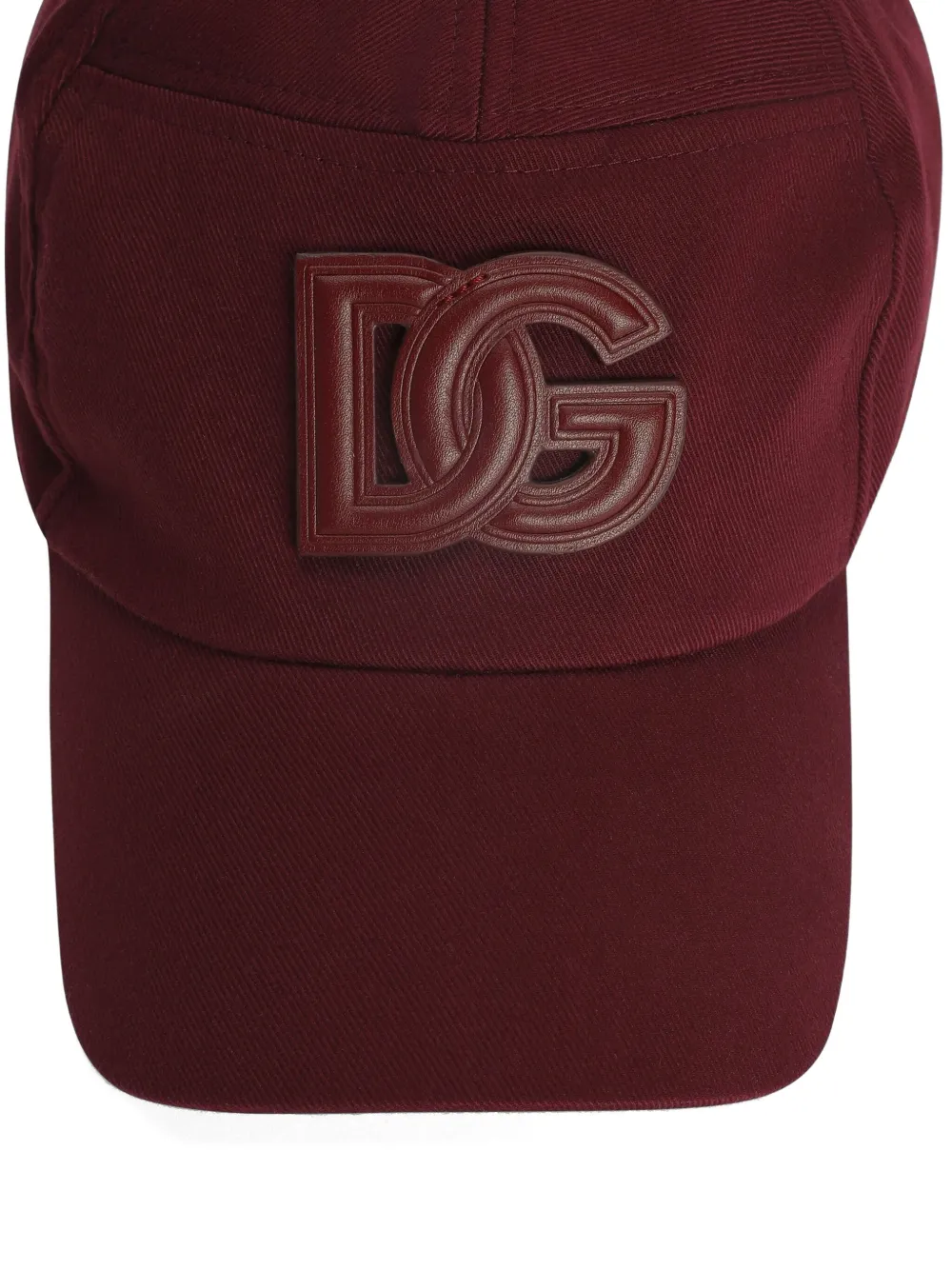  Dolce & Gabbana Logo-applique Cap - Red 
