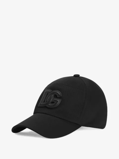 Dolce & Gabbana logo-appliqué cap