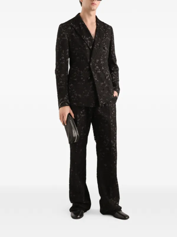 Dolce & Gabbana レース パンツ | ブラック | FARFETCH JP