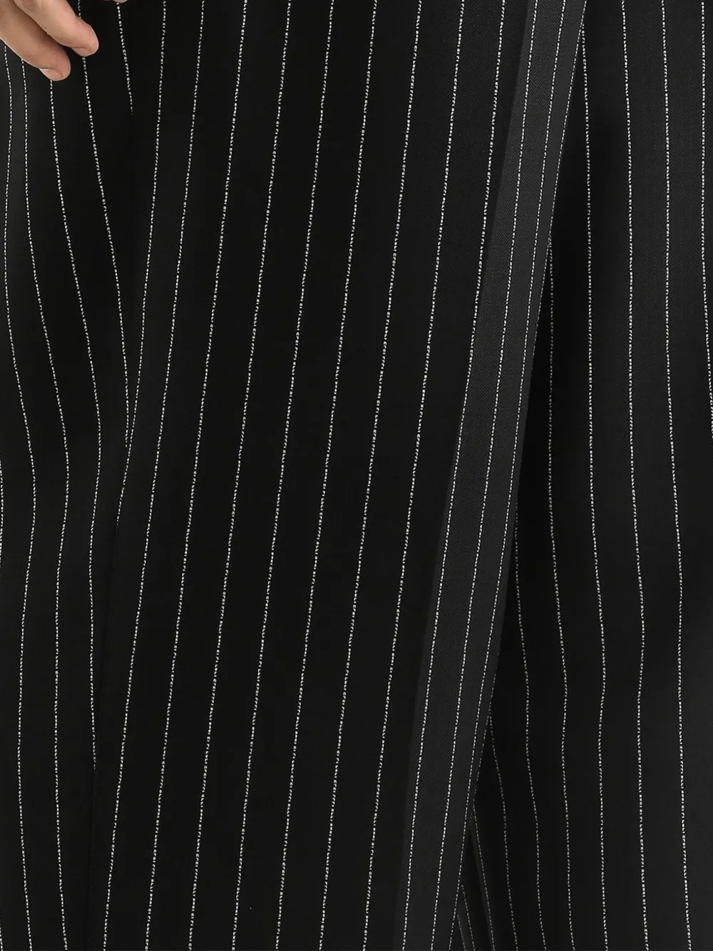 Dolce & Gabbana Gestreepte broek Zwart