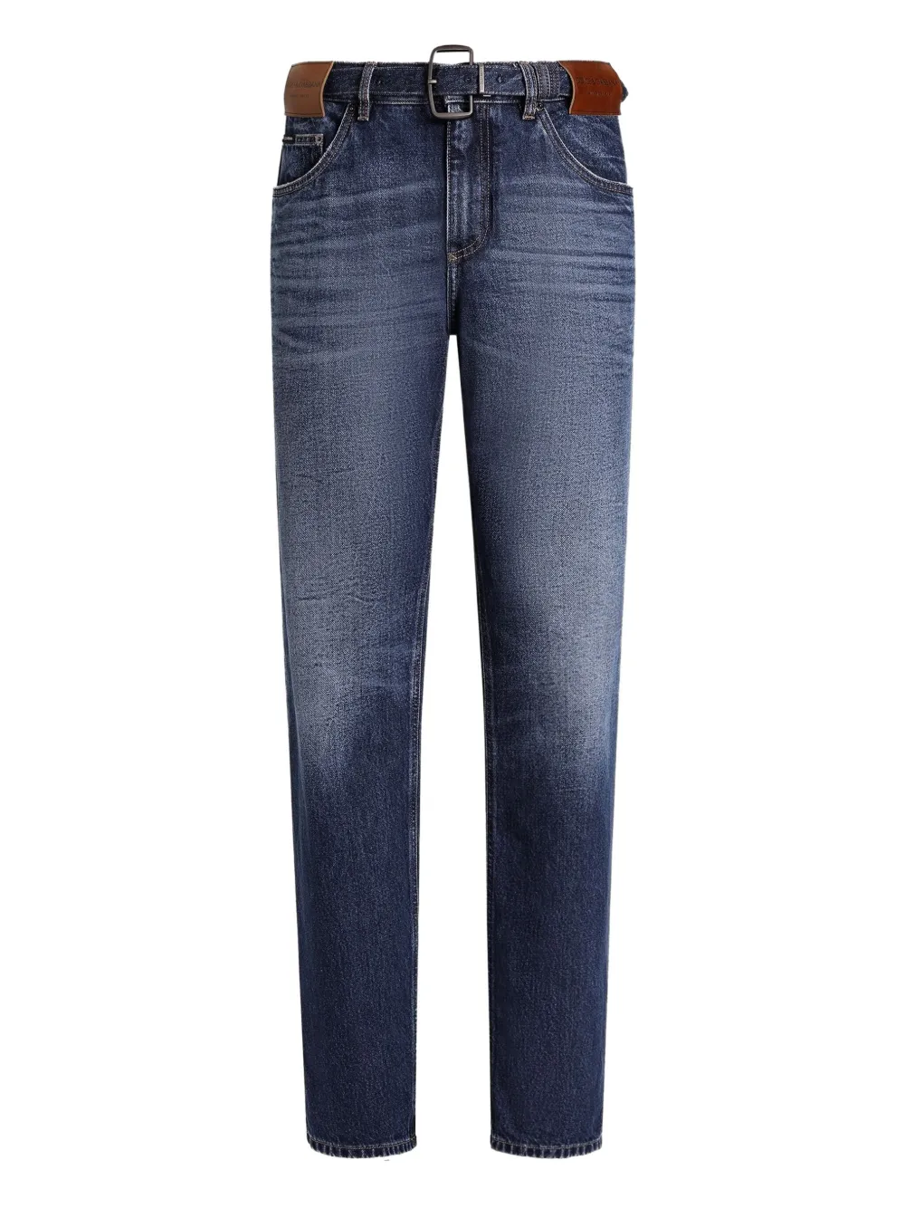 Dolce & Gabbana Jeans con cintura - Blu