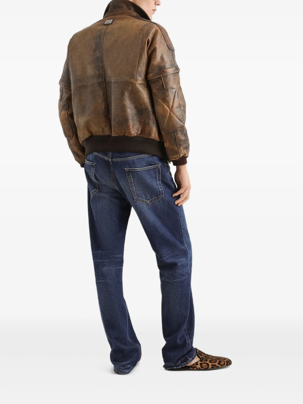 Dolce & Gabbana Jeans met ceintuur Blauw