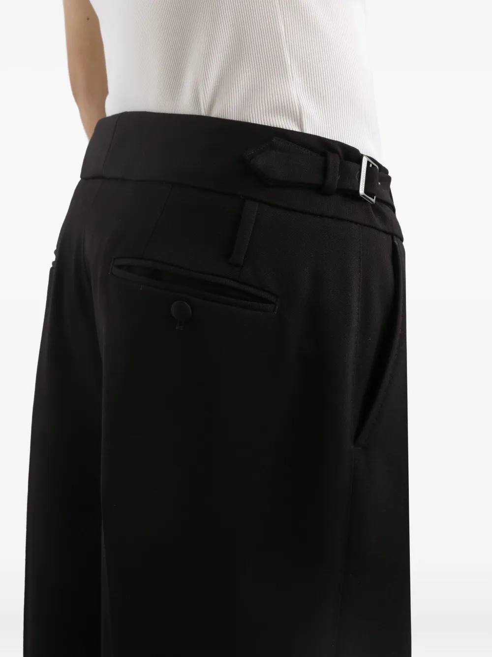 Dolce & Gabbana Broek met gesp Zwart