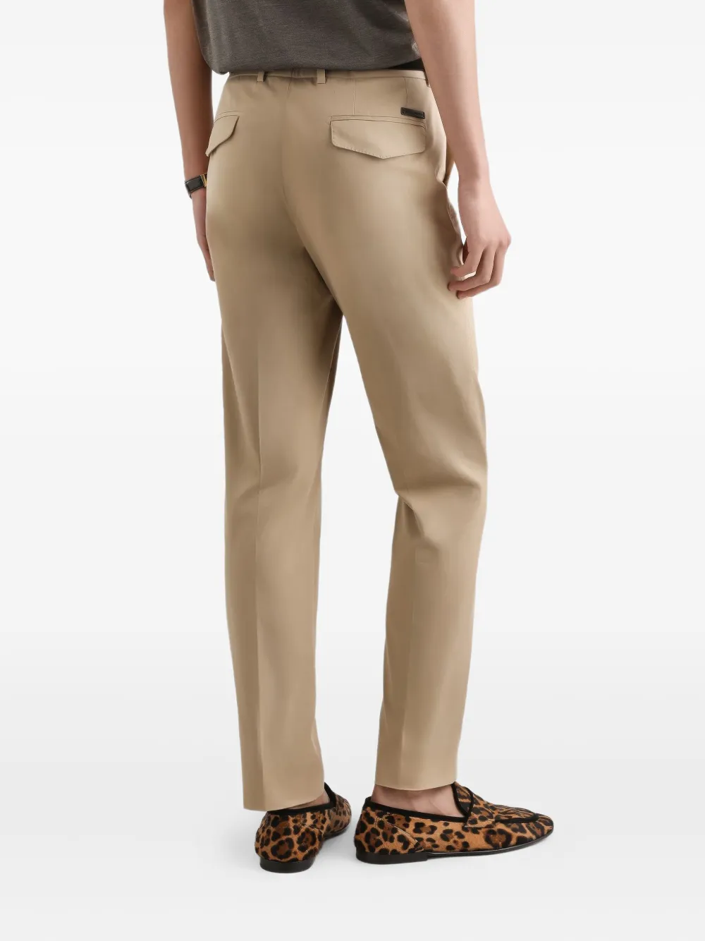 Dolce & Gabbana Broek met knoopsluiting Beige